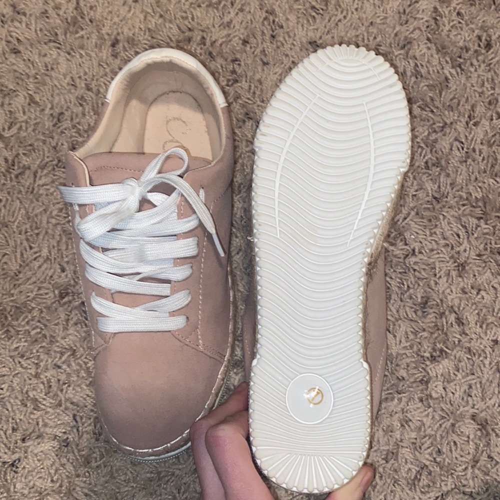 COCCI women’s rose/dusty pink sneakers